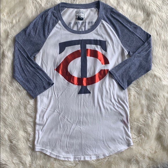 minnesota twins 3 4 sleeve shirts